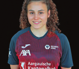 Grosses Nachwuchstalent: Nathalie Widmer spielt nun für die Red Boots Aarau. (Bild: zVg.)