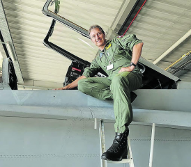 Peter Merz aus Beinwil am See: Wird ab dem 1. Juli als Divisionär neuer Kommandant der Schweizer Luftwaffe. (Bild: rf.)