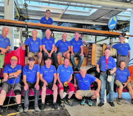 Die diesjährige Vereinsreise führte die Mitglieder der Männerriege Oberkulm an den Bodensee. (Bild: zVg.)