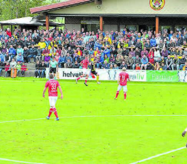 Die fantastische Cup-Stimmung 2016 gegen den FC Lugano vor 1500 Zuschauern, erlebt in diesem Jahr eine Neuauflage. (Archivbild: Christian Nistl)