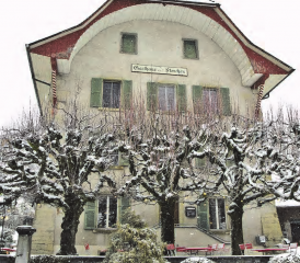 Aus dem Winterschlaf erwacht: Der Gasthof zum Storchen ist wieder geöffnet, unter neuer Leitung und mit neuem Konzept.