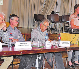 Sprach über die demografische Entwicklung der Spitex Suhrental PLUS: Präsidentin Sonja Morgenthaler leitete die Berichterstattung über den Verlauf des letzten Geschäftsjahres ein. (Bilder: aw.)