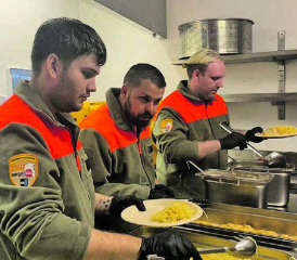 Für den Ernstfall üben: Die Zivilschützer betreuten eine Primarschul- und eine Oberstufenklasse. (Bild: zVg.)