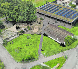 An der Reinacher Wintergmeind haben die Stimmbürger über einen Verpflichtungskredit in der Höhe von 3,1 Millionen Franken für den Bau eines Doppelkindergartens Neumatt zu befinden. (Bild: zVg.)