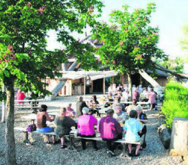 Lauschiges Plätzchen: Hier kann man so richtig entspannen. (Bild: zVg.)