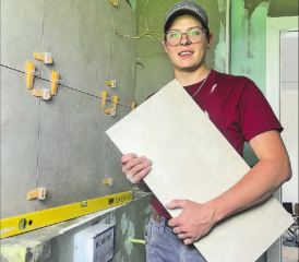 Die Arbeit im Alltag als Herausforderung zur Perfektion sehen. So bereitete sich Simon Rinert auf die SwissSkills vor. (Bild: zVg.)