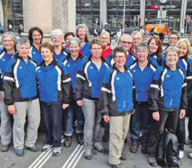 Ein gelungener Tag: Der Frauenturnverein Zetzwil auf Frühlingsreise. (Bild: zVg.)