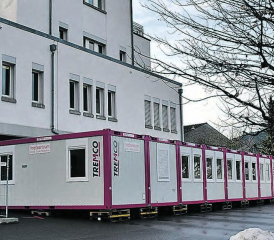 Seit Montag in Betrieb: Im Impfzentrum vom Spital Menziken werden aktuell pro Woche 500 Impfdosen verabreicht. (Bild: mars.)