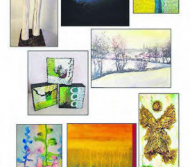 Eine bunte Vielfalt präsentiert sich an der Weihnachtsausstellung im Musum Schneggli in Reinach. (Bild: zVg.)