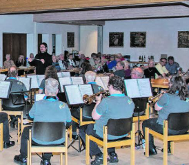 Die Musikgesellschaft Teufenthal-Unterkulm lud die Jubilaren zu einem Konzert in die Kirche ein. (Bild: zVg.)