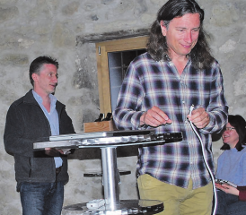 Kameramann Brian Goff erzählte in der Birrwiler Chile-Schüür aus seinem Leben und berichtete von seiner interessanten Arbeit.