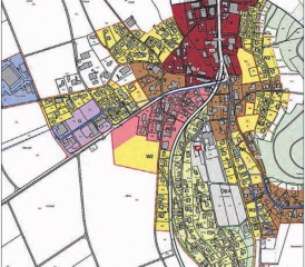 Der vorliegende Bauzonenplan: Hinweise und Vorschläge zu den Entwürfen sind im Mitwirkungsverfahren willkommen. (Bild: zVg.)