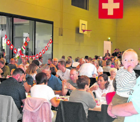 Das Schönste an Bundesfeiern: Junge wie ältere Menschen nehmen daran teil.