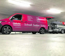 Unser neuster Kleinspüler für hausinterne Leitungen, wie Küchenabläufe etc. (Bilder: zVg.)