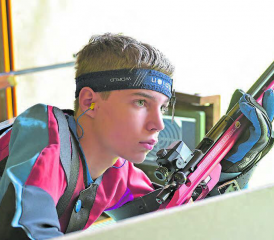 Sieger unter 400 Schützinnen und Schützen: Der 16-jährige Unterkulmer Raphael Läuppi. (Archivbild: wr.)