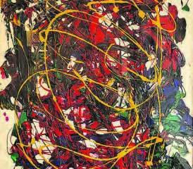 Im Schaufenster Intermezzo in der Galerie Schlössli in Gontenschwil sind aktuell Bilder von Therese Bertschi zu sehen. (Bild: zVg.)