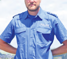 Mark Willers wurde zum Polizeigefreiten der Regionalpolizei aargauSüd befördert.