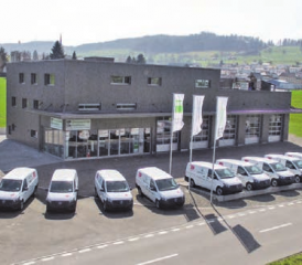 Grosse Fahrzeugflotte: Die Servicecenter Kottmann GmbH finden Sie an der WynaExpo oder an der Wolfshöhe 2 in Rickenbach. (Bild: zVg.)