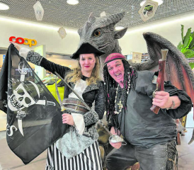 Der Bärenmarkt in Reinach wird für zwei Wochen zu einer geheimnisvollen Schatzinsel. (Bild: zVg.)