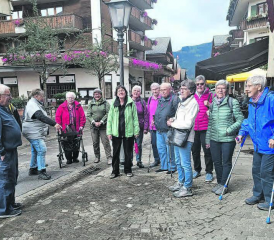 Die traditionelle 60Plus-Ferienwoche der Kirche Kulm führte diesmal nach Lenk im Simmental. (Bild: zVg.)