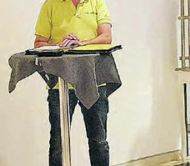 Präsident Markus Gabriel führte durch die 53. Generalversammlung der Männerriege Uerkheim. (Bild: zVg.)