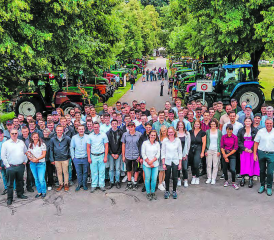 Das ist nur eine von vielen Klassen: Die Kurse am Landwirtschaftlichen Zentrum Liebegg LZL verzeichnen einen neuen Lernendenrekord. (Bild: zVg.)