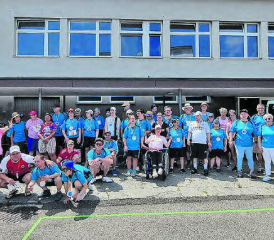 Zeigten, was sie können: Die Sportlerinnen und Sportler am «BSG Reinach Cup». (Bild: zVg.)