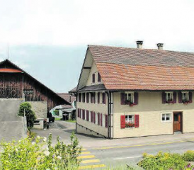 Vielversprechendes Projekt: An der Dorfstrasse 6 in Rickenbach werden bauliche Veränderungen stattfinden. (Bild: uke.)