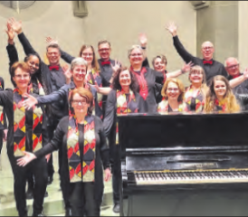 Der Happy Voices Gospelchor aus Bremgarten gastiert am 18. Juni in der Kirche Leutwil. (Bild: zVg.)