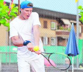 Der 18-jährige Lenzburger Janis Simmen gehört beim Finalturnier in Reinach zum Favoritenkreis. (Bild: zVg.)