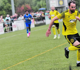 Stetiger Unruheherd beim FC Gränichen: Colin Galligani blieb in den beiden letzten Spielen jedoch ohne Torerfolg. (Bild: Roland Jaus)