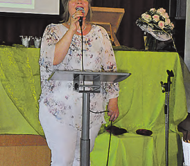 Rahel Temperli-Donnabauer referierte im Kirchgemeindehaus. (Bild: zVg.)