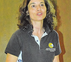 Sie liess die Gäste hinter die Kulisse schauen: Moni Schär könnte gar als Hundeflüsterin bezeichnet werden.