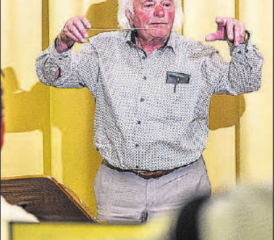 Peter Frey ist unermüdlicher Schaffer und Musiker. (Bild: psi.)