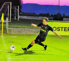 Nah am Strich: Die Punkteteilung gegen Buchs bringt den FC Gontenschwil im Kampf um den Klassenerhalt nicht entscheidend weiter. (Bild: Roland Jaus)