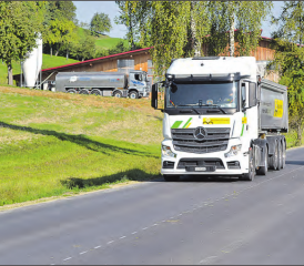 Schon bezahlt: Dank des guten Rechnungsabschlusses der Gemeinde Rickenbach ist der im vorletzten Jahr erfolgte Strassenausbau Bohler-Mullwil-Sagen schon bezahlt. (Bild: be.)
