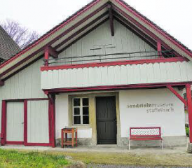 Das Sandsteinmuseum zeigt die Geschichte des Staffelbacher Sandsteins in fünf Themenbereichen. (Bild: zVg.)