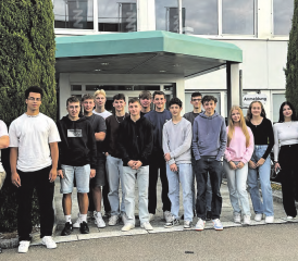 Die Lernenden der Erowa AG erlebten eine interessante und abwechslungsreiche Lehrlingsreise. (Bild: zVg.)