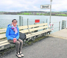 Unterwegs in Birrwil: Monique Ernst, Präsidentin des Verkehrsvereins, engagiert sich mit Begeisterung. (Bild: grh)