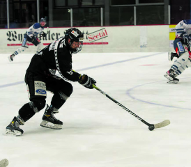 Die Red Lions (hier mit Marco Vogt) scheiterten im National Cup sehr unglücklich am oberklassigen SC Lyss. (Bild: Roland Jaus)