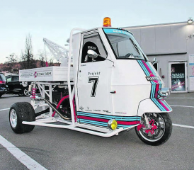 Der «APE P1000» ist nach zwei Jahren Bauzeit fertig. (Bild: zVg.)