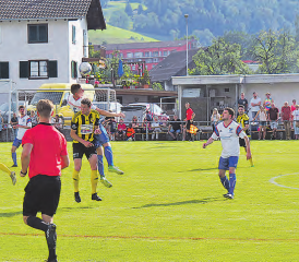 Schon nach sieben Minuten stand es 2:0: Aegeri fegte wie ein heftiger Sturm über die Gunzwiler hinweg. (Bild: zVg.)