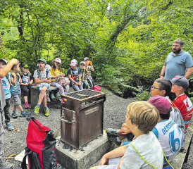 Die Biberexkursion an der Wyna war für alle ein spannendes Erlebnis. (Bilder: zVg.)