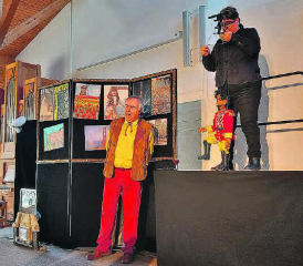 Seniorennachmittag der reformierten Kirche Kulm: Das Marionettenspiel löste grosse Begeisterung aus. (Bild: zVg.)