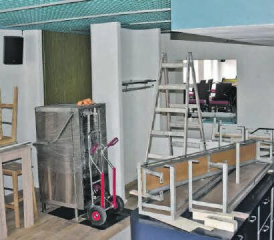 Vom «Wynestübli» zum «Wynehuus»: Der Abschluss der Metamorphose der Reinacher «Institution» steht kurz bevor. (Bild: mars.).