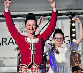 Die Scottish Highland Dancers begeisterten mit ihren schottisch-irischen Tanzeinlagen.