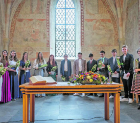 Simon Wyrsch am Klavier beeindruckte einmal mehr mit seiner gekonnten musikalischen Begleitung.