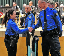 An der traditionellen Feier gab es viele höhere Grade, die verliehen wurden. (Bild: zVg.)