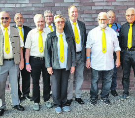 Der erweiterte Zentralvorstand: Sie alle helfen mit allen Kräften mit, dass der Volkssportverband VSL auch weiterh tadellos funktioniert, und dass vielleicht auch wieder neue Mitglieder begrüsst werden können. (Bilder: zVg.)