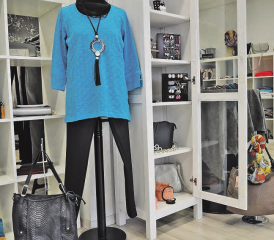 In allen Grössen schick gekleidet.